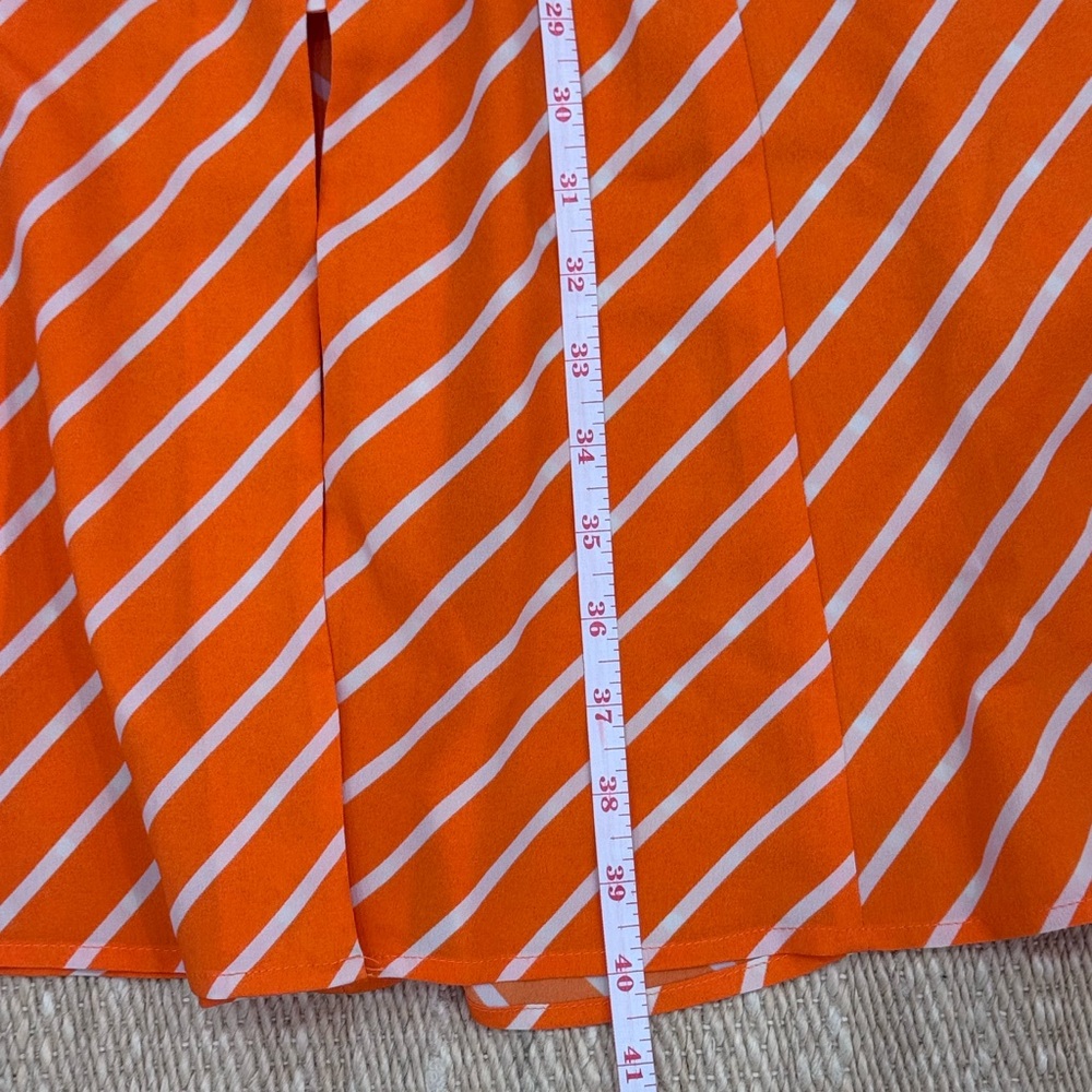 Warehouse Orange Strap Dress - Picture 13 of 14